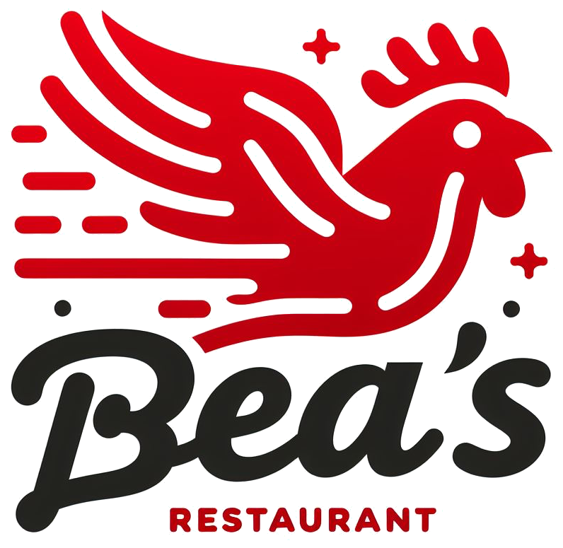 Bea's Restaurant, rooster logo